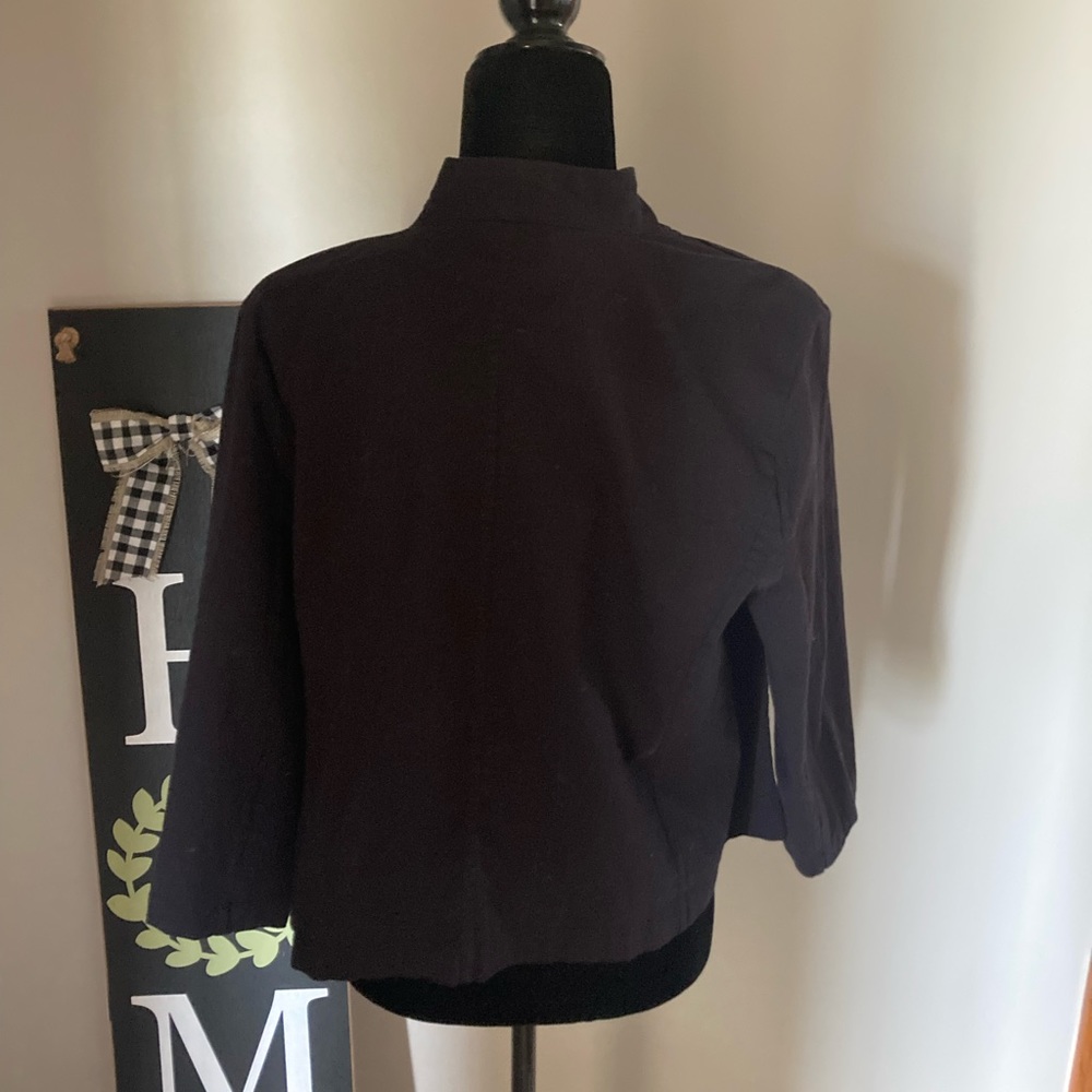 Croft and Barrow Open Front Jacket - Picture 3 of 7